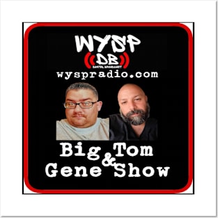 Big Tom & Gene Show Logo 2 Posters and Art